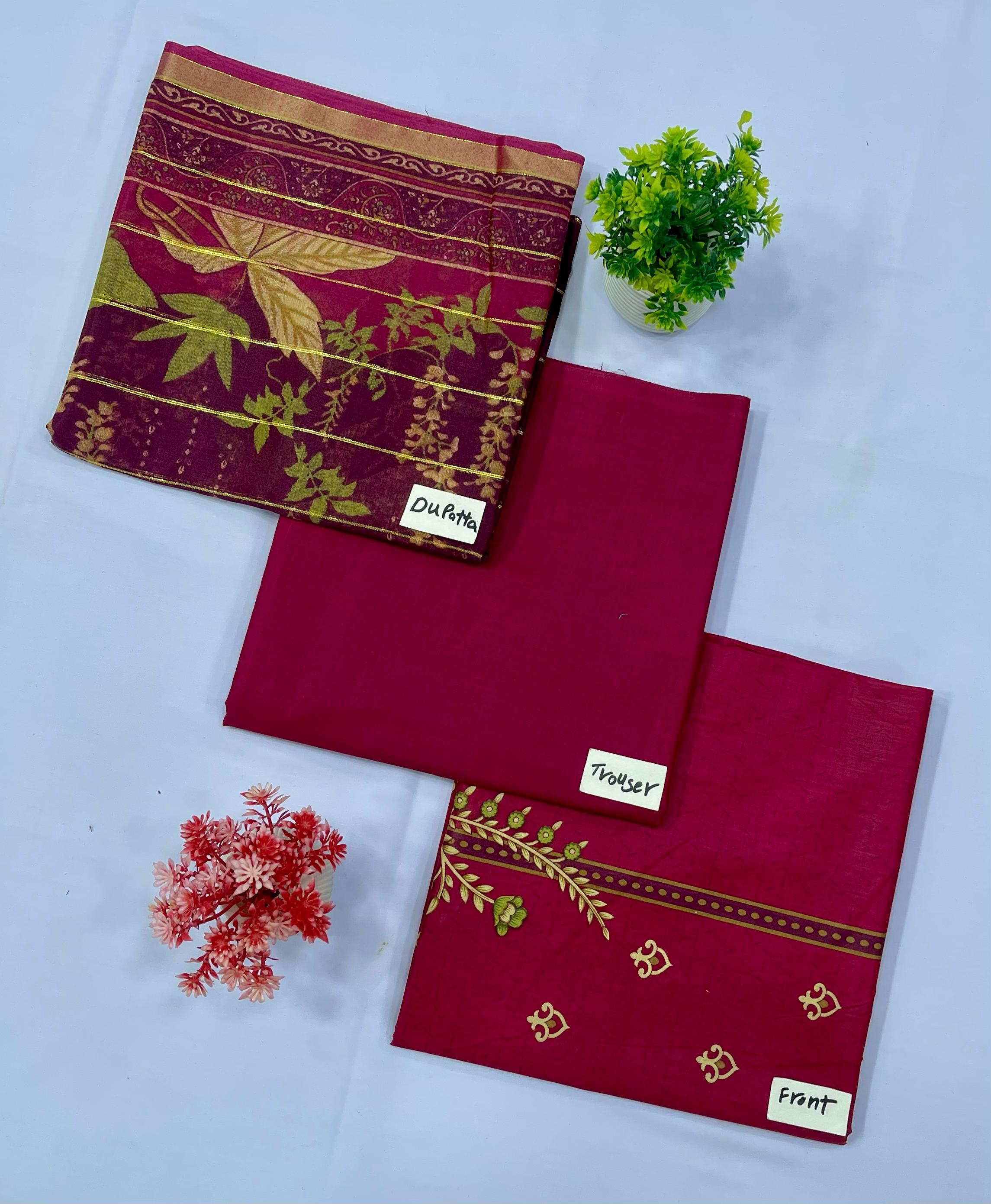 Awami Arrange Lawn 3-PC 90/70(Set -Pack Of 18 Suits )