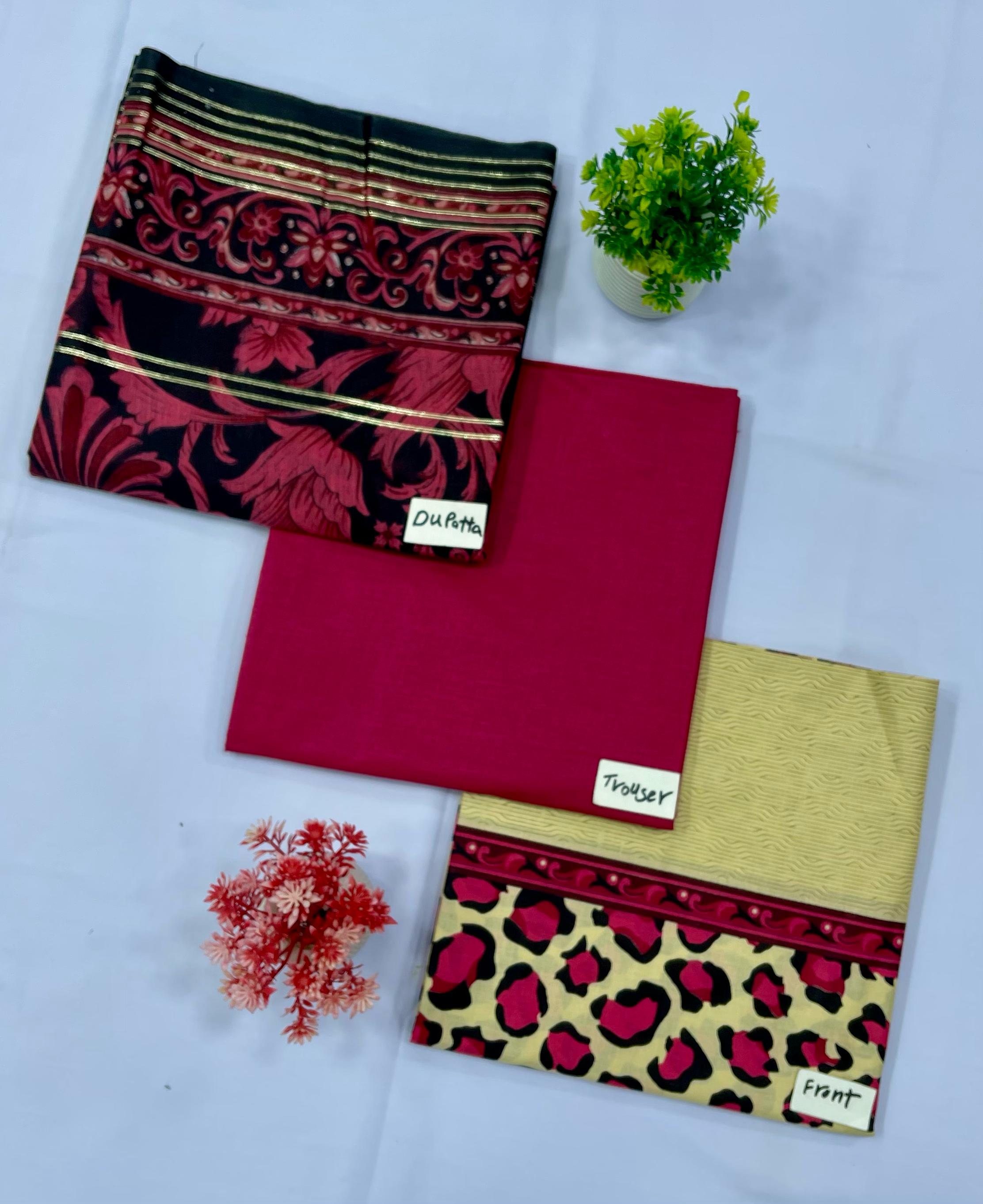 Awami Arrange Lawn 3-PC 90/70(Set -Pack Of 18 Suits )
