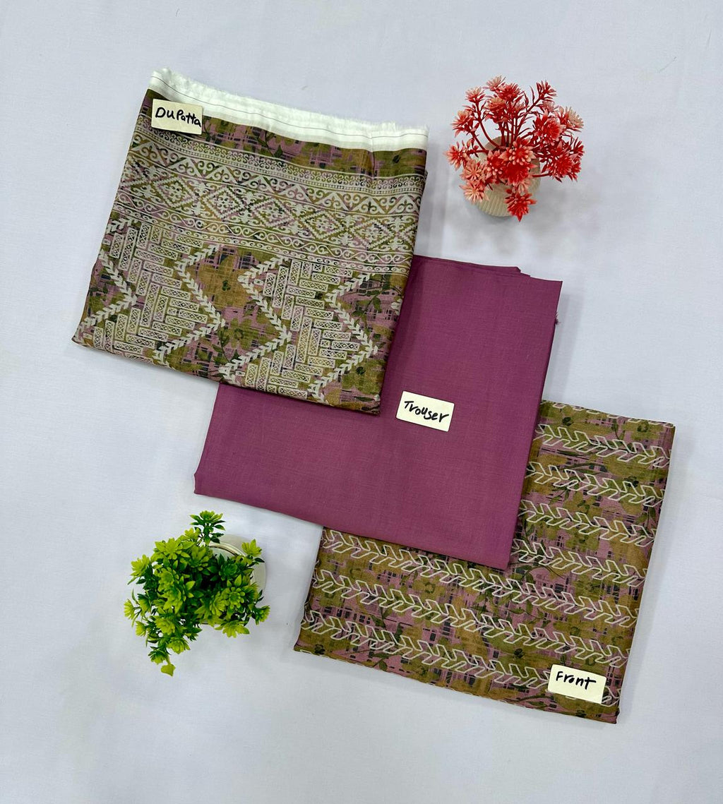 RIWAYAT PRINTED LAWN  (Set -Pack Of 15 Suits )