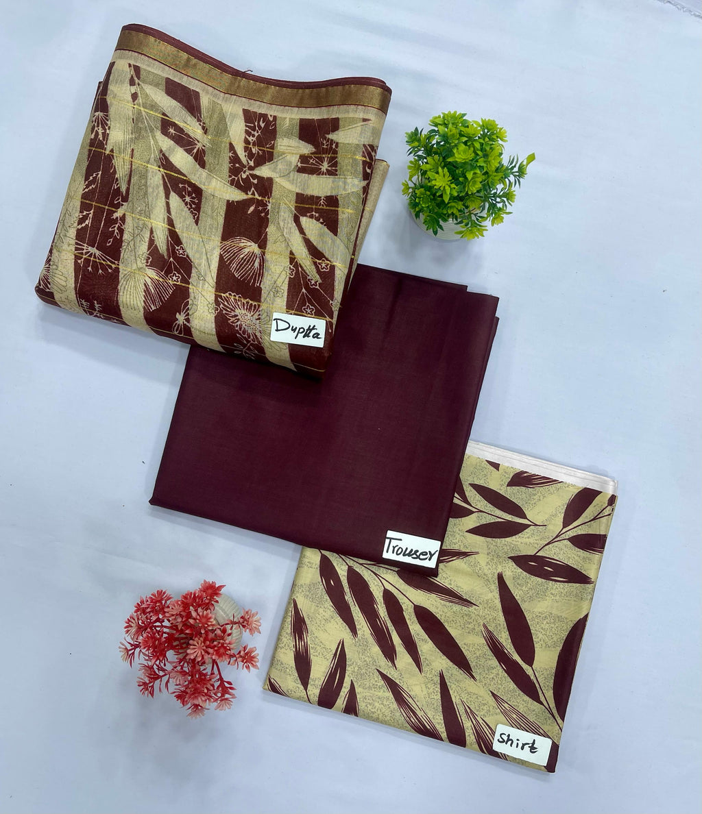 Awami Arrange  3-PC Lawn(Set -Pack Of 12 Suits )
