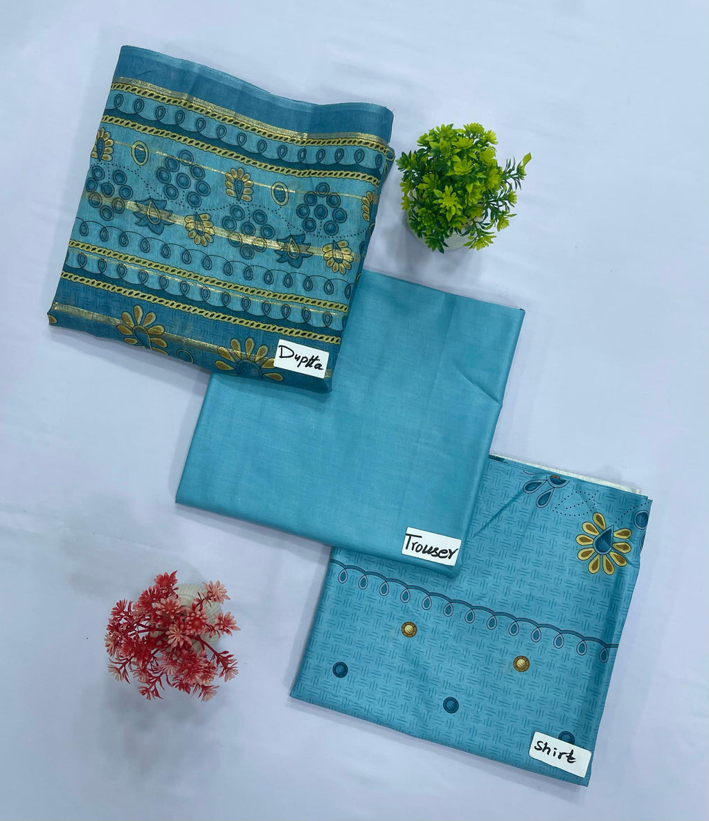 Awami Arrange  3-PC Lawn(Set -Pack Of 6 Suits )Category A
