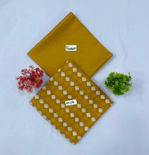 WHITE CHIKAN SHIFFLI  2-PC  8 SUITS  A