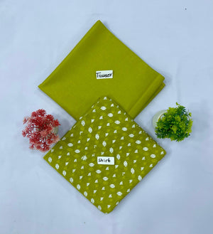 WHITE CHIKAN SHIFFLI  2-PC  4 SUITS  MIX Market Boy