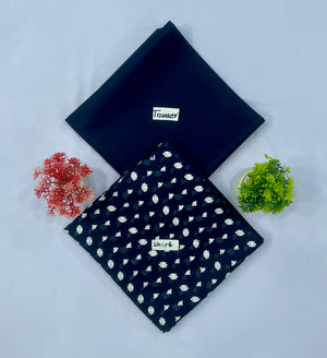 WHITE CHIKAN SHIFFLI  2-PC  4 SUITS  MIX Market Boy