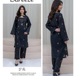BAREEZE LAWN EMBROIDERY ALL OVER 2 PC 6 SUITS B