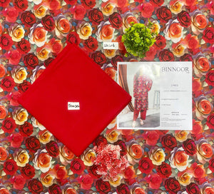 ORIGINAL BRAND BIN NOOR FAB 2PC DIGITAL PRINT LAWN 12 SUITS A