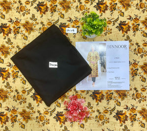 ORIGINAL BRAND BIN NOOR FAB 2PC DIGITAL PRINT LAWN 12 SUITS B