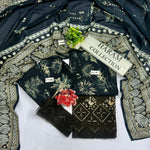 ORIGINAL BRAND HARAM COLLECTION  3PC DIGITAL PRINT LAWN 5 SUITS A