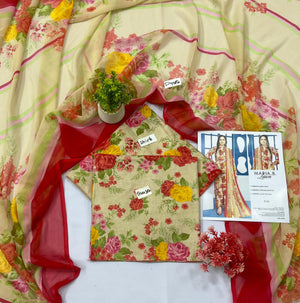 MARIA.B. 3PC LAWN 5 Suits A