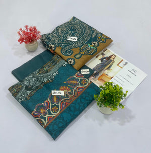 JADE BY FIRDOUS 3 PC LAWN 5 SUITS B