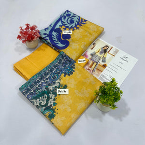 JADE BY FIRDOUS 3 PC LAWN 5 SUITS B