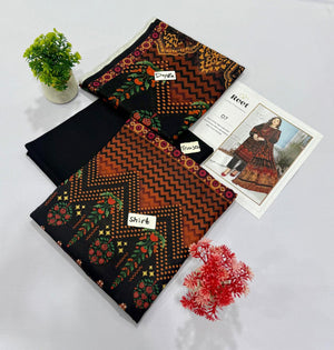 Original Brand Reet 3pc Lawn 5 Suits B