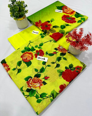 ORIGINAL BRAND ALKARAM 3 PC DIGITAL PRINT LAWN 10 SUITS B