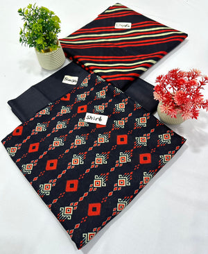 ORIGINAL BRAND ALKARAM 3 PC DIGITAL PRINT LAWN 10 SUITS A