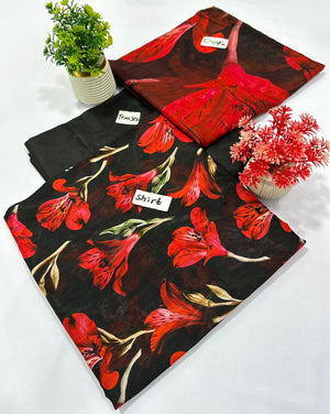 ORIGINAL BRAND ALKARAM 3 PC DIGITAL PRINT LAWN 10 SUITS B
