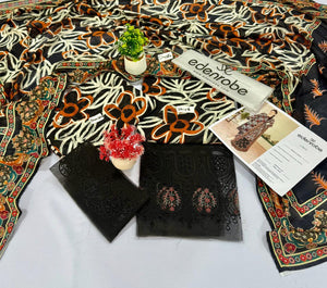 Edenrobe 3 Piece Lawn 5 Suits B