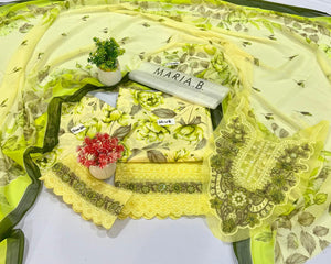 Mix Brand MARIA.B | ETHNIC | SAPPHIRE | 3 Pc Lawn 5 Suits B