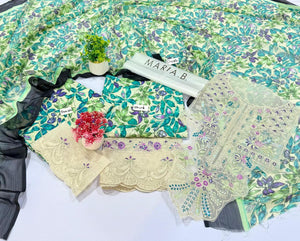 Mix Brand MARIA.B | ETHNIC | SAPPHIRE | 3 Pc Lawn 5 Suits B
