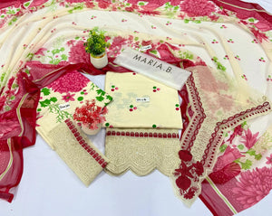 Mix Brand MARIA.B | ETHNIC | SAPPHIRE | 3 Pc Lawn 5 Suits A