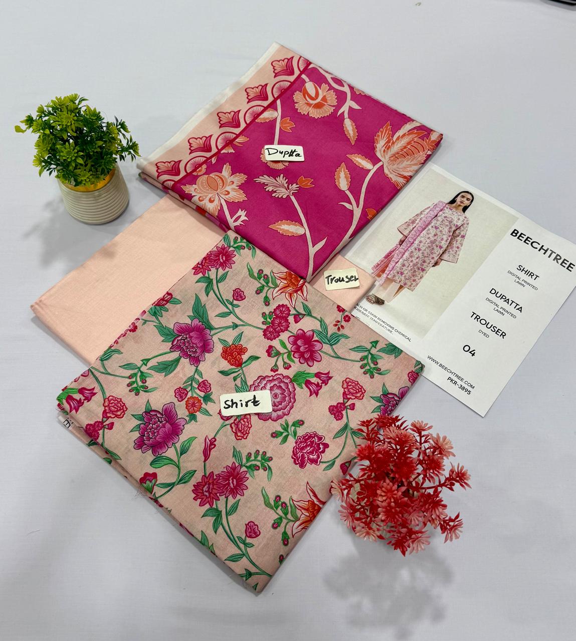 BEECHTREE DIGITAL PRINT LAWN 5 SUITS B
