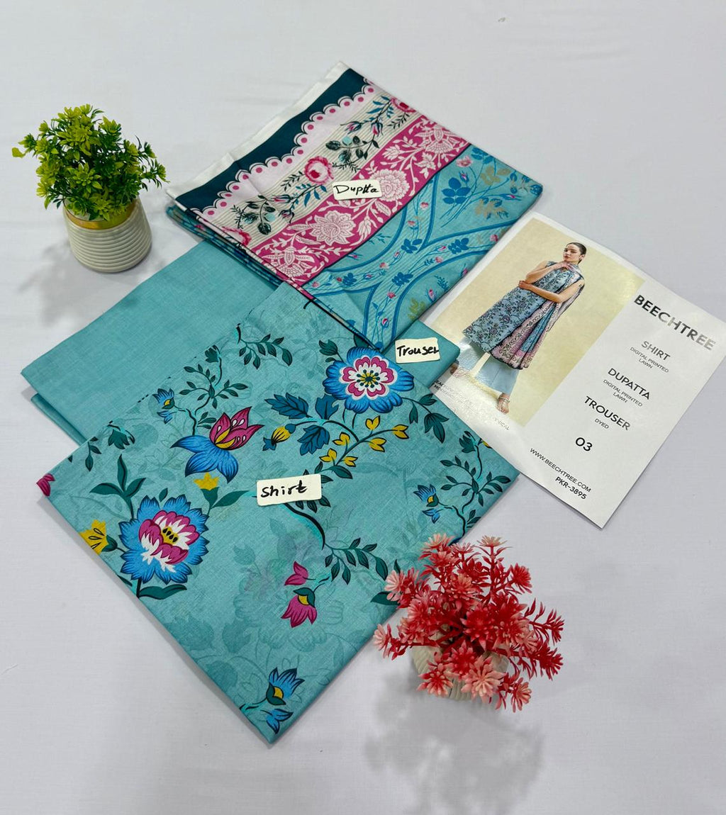 BEECHTREE DIGITAL PRINT LAWN 5 SUITS A