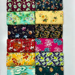 Kayseria 2Pc All Over Bana Dora Print Linen 4 Suits