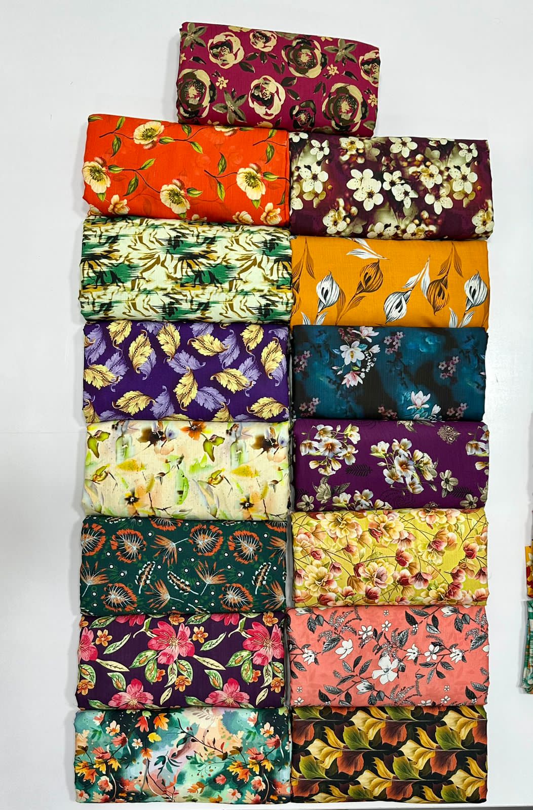 Kayseria 2Pc All Over Bana Dora Print Linen 4 Suits