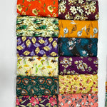 Kayseria 2Pc All Over Bana Dora Print Linen 4 Suits