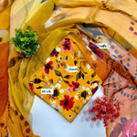 Bana Dora Bamber Dupatta All Over Linen 5 Suits A