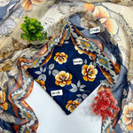 Bana Dora Bamber Dupatta All Over Linen 5 Suits A