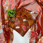 Bana Dora Bamber Dupatta All Over Linen 5 Suits A