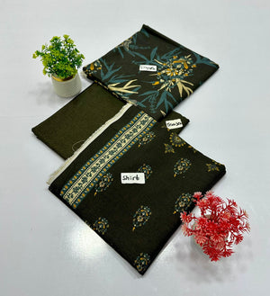 CHARCOAL 3 PIECE SHAMRAY LINEN 4 SUITS B