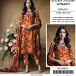 EDENROBE DIGITAL PRINT 72/72 LINEN 11 SUITS