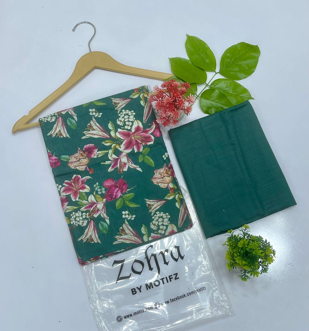 ZOHRA by Motifz 2PC Khaddar 20 Suit