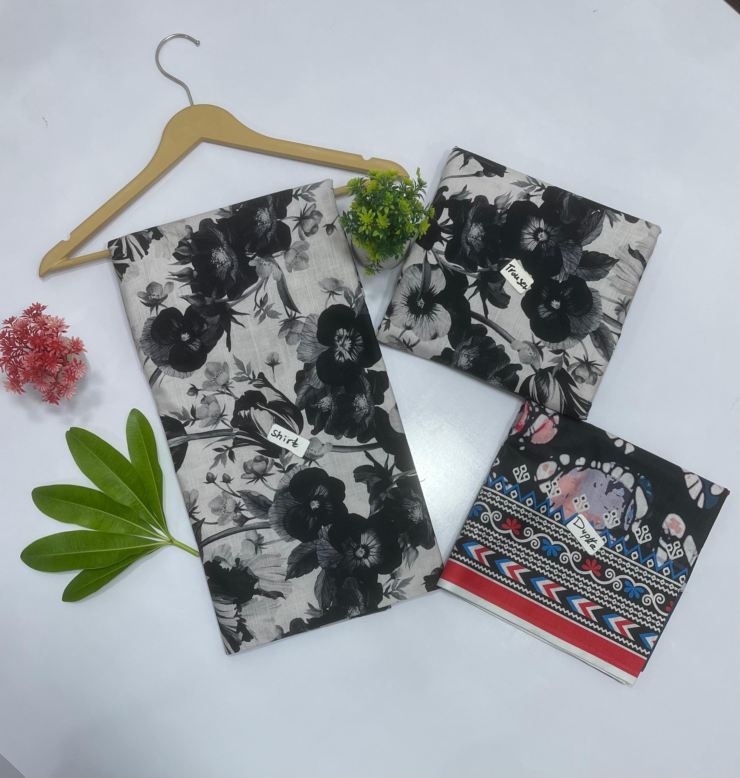 Maria B | IZNIK | Sapphire | NUREH Khaddar Premium 3 Piece Suits – Hit Codes 12 Suits
