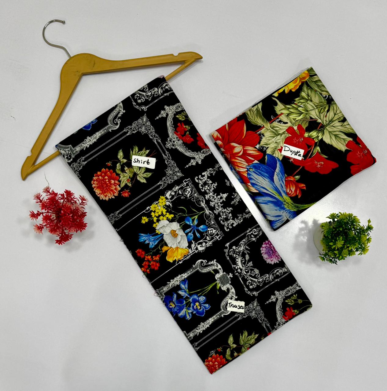 Hit Codes Big Brand 3 Pc Khaddar (7 Suits) A