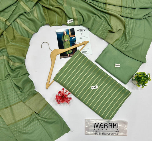 Meraki Fashion Vol 416 Peach Wool 8 Suits