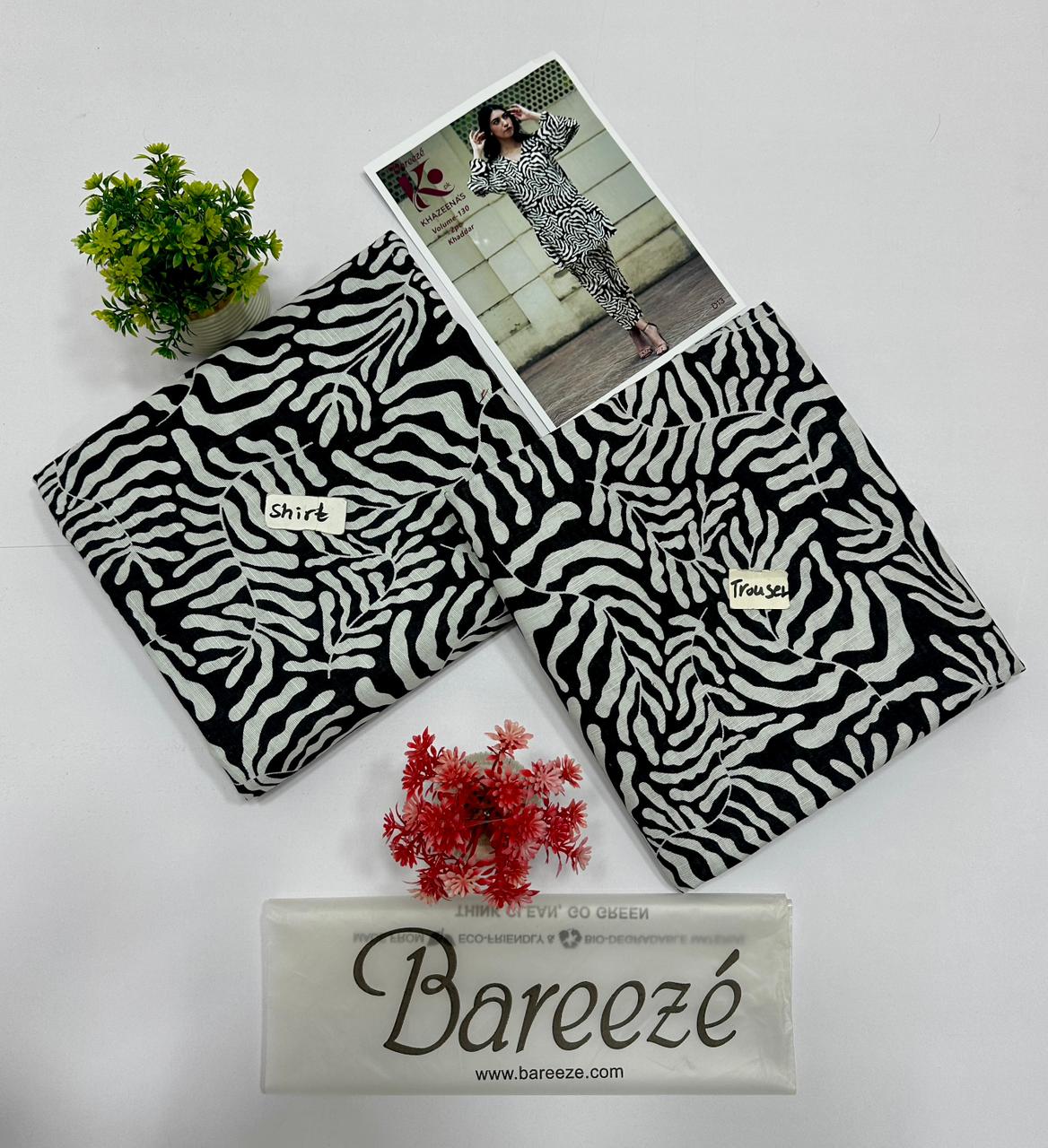 Bareeze Khadder 2 Pc Digital Printed All Over 20 Suits