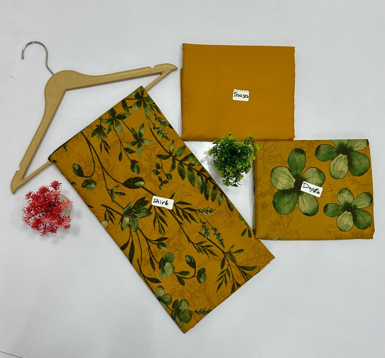 Original Brand Bana Dora Crown 3 Pc Peach Wool (5 Suits) B