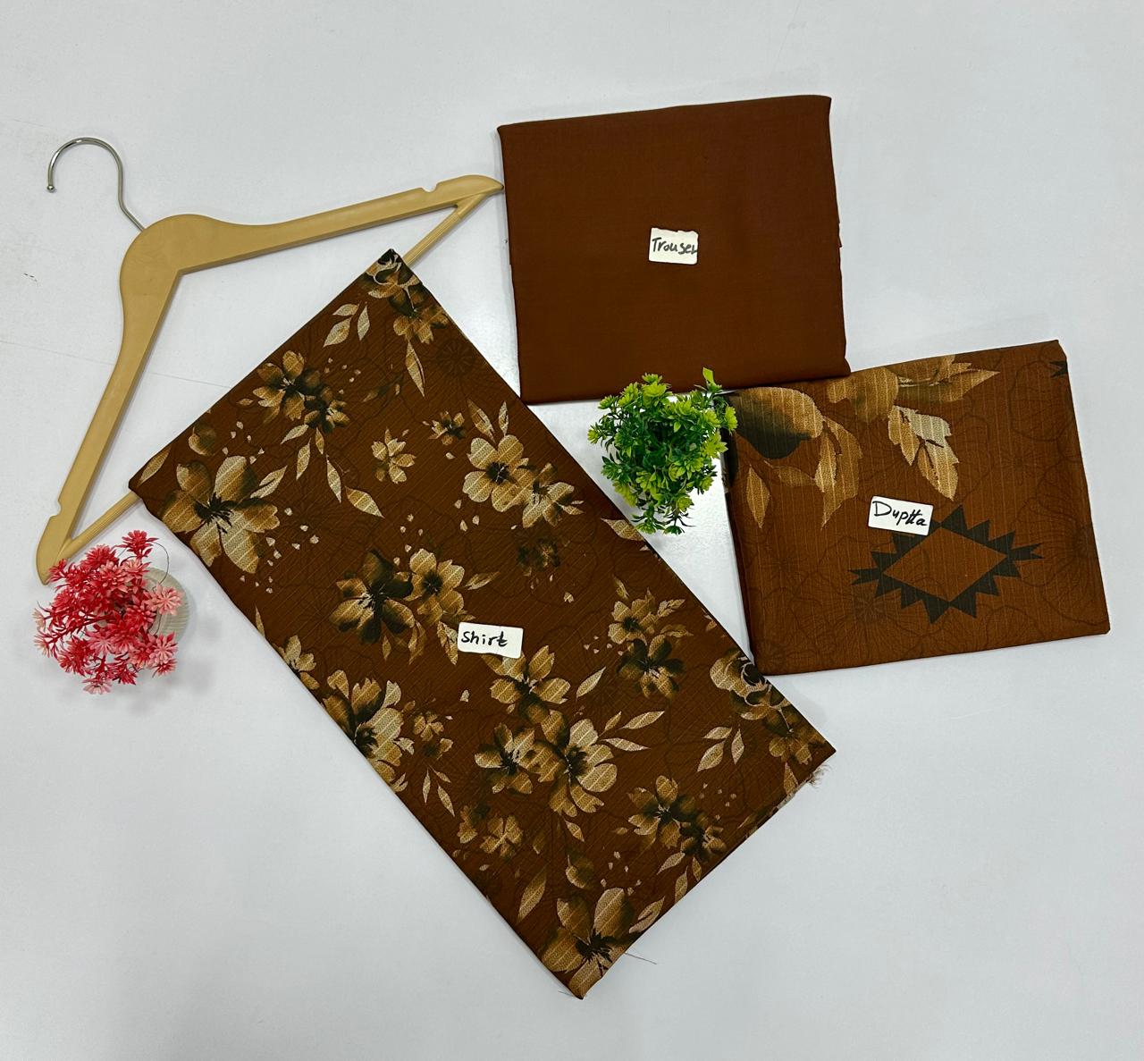 Original Brand Bana Dora Crown 3 Pc Peach Wool (5 Suits) B