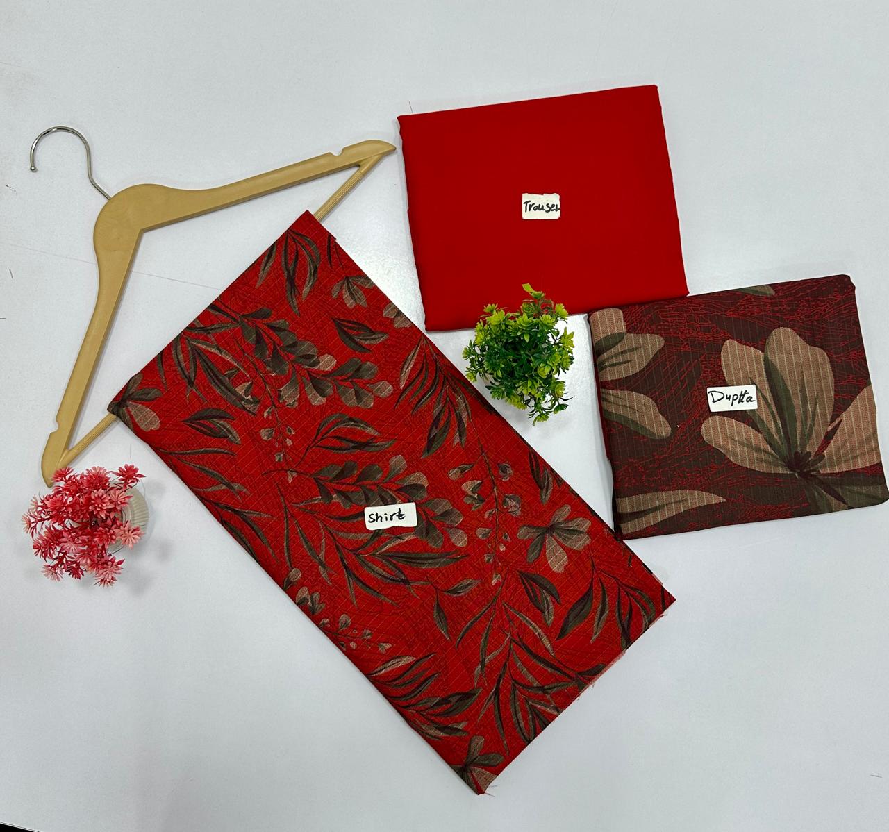 Original Brand Bana Dora Crown 3 Pc Peach Wool (5 Suits) A