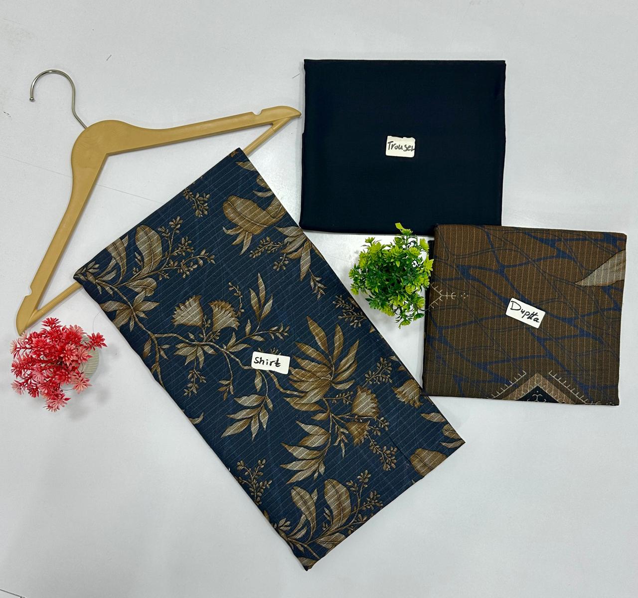 Original Brand Bana Dora Crown 3 Pc Peach Wool (5 Suits) B