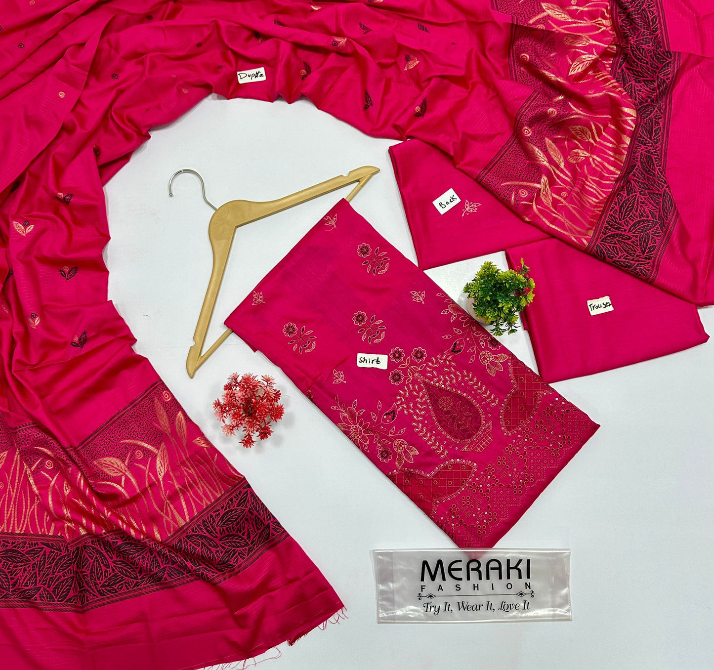 Meraki Fashion Vol 417 Viscose   (8 Suits)