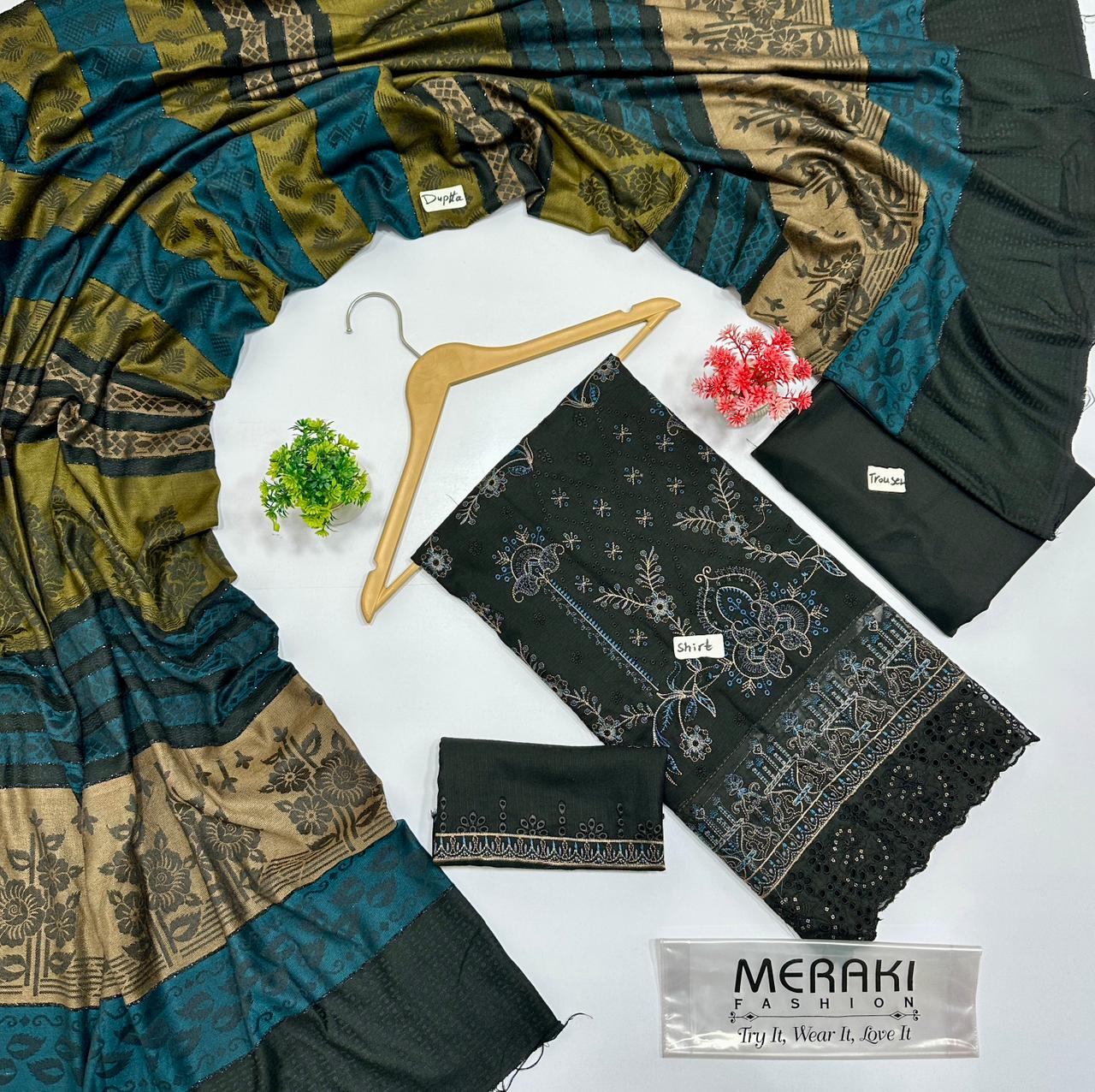 Meraki Fashion Vol 422 Pashmin Wool (6 Suits)