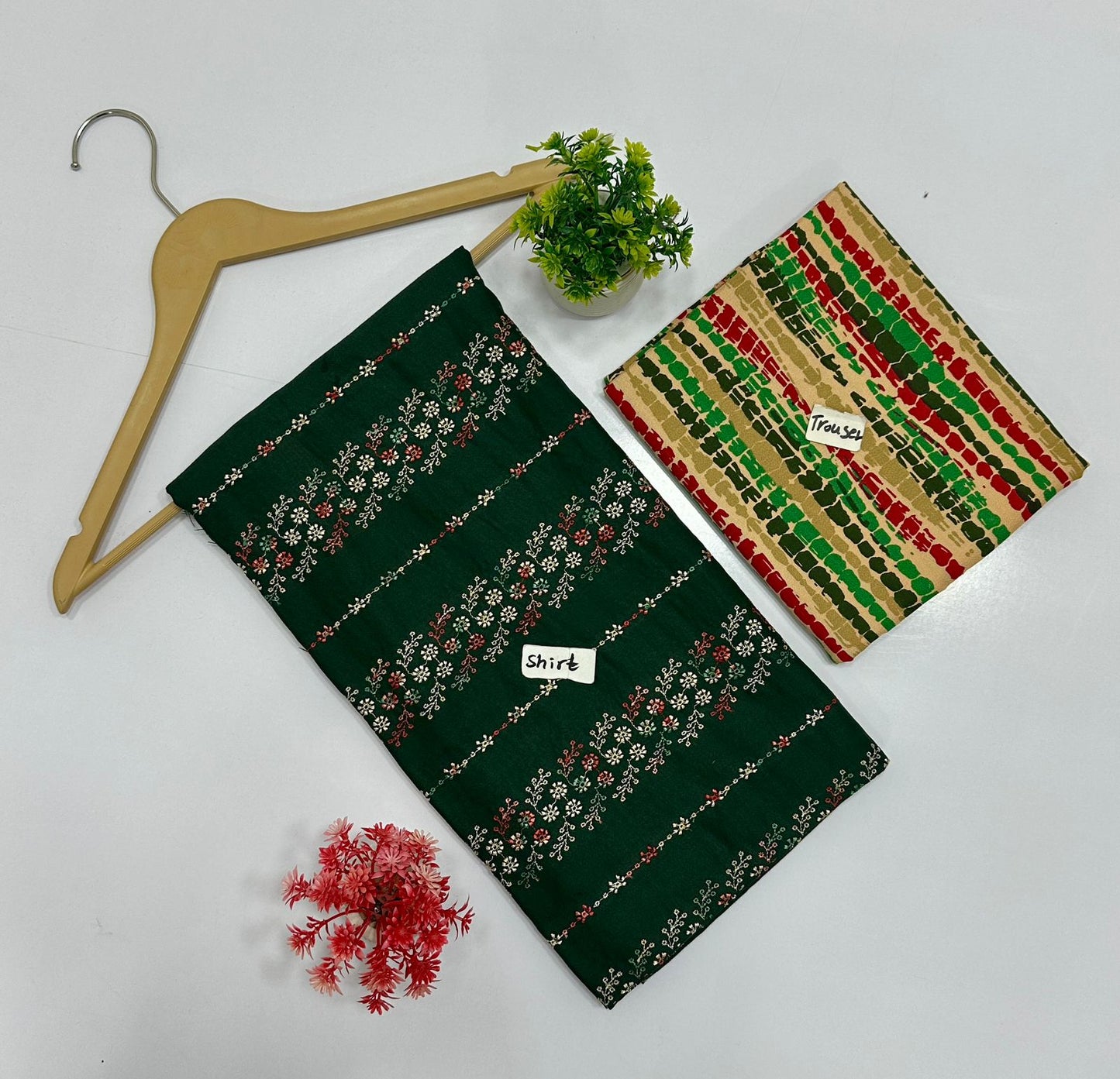 Chikan kari Multi Peace Dhanak (16 Suits)