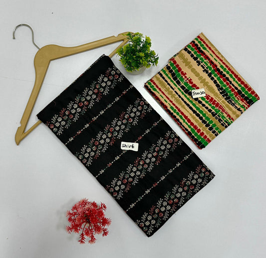 Chikan kari Multi Peace Dhanak (8 Suits)A