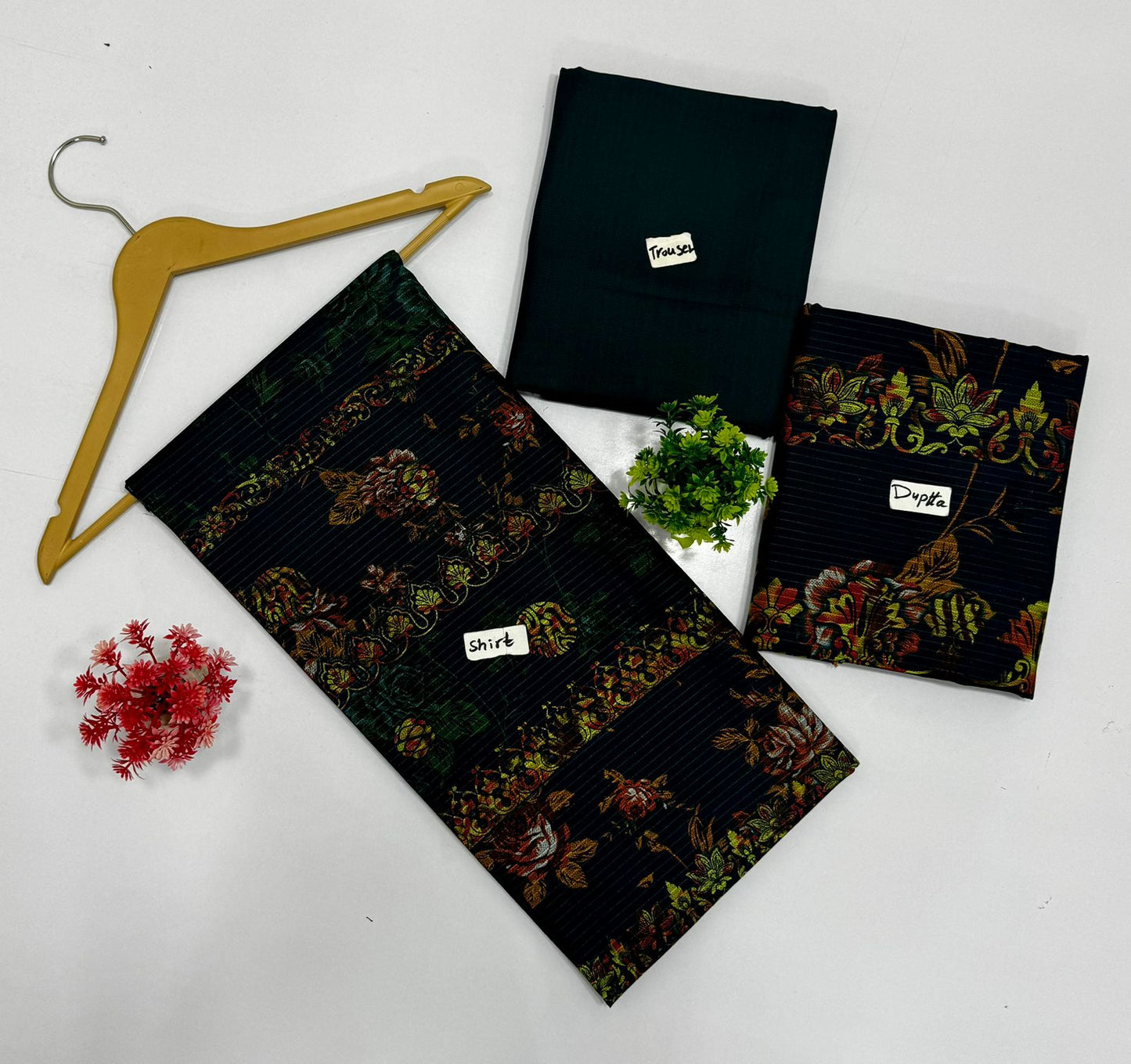 Charcoal Brand 3Pc Bana Dora (4  Suits)B