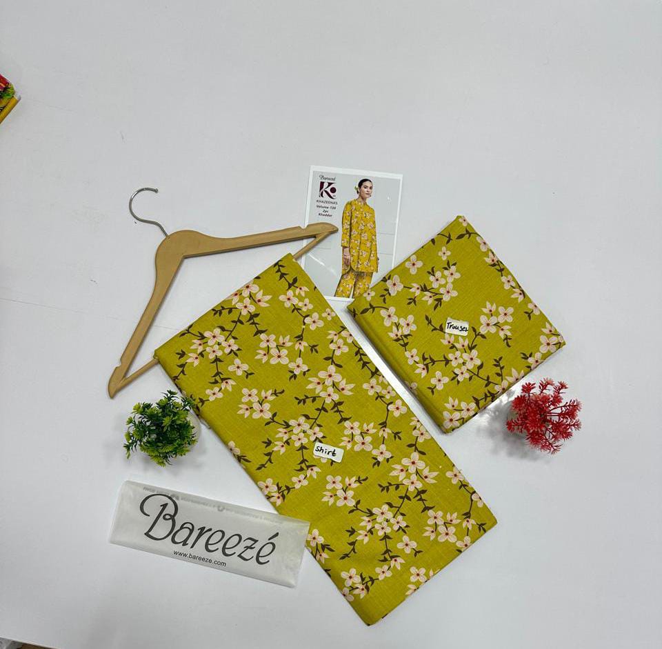 Bareeze Khadder 2 Pc Digital Printed All Over ( 8 Suits)A