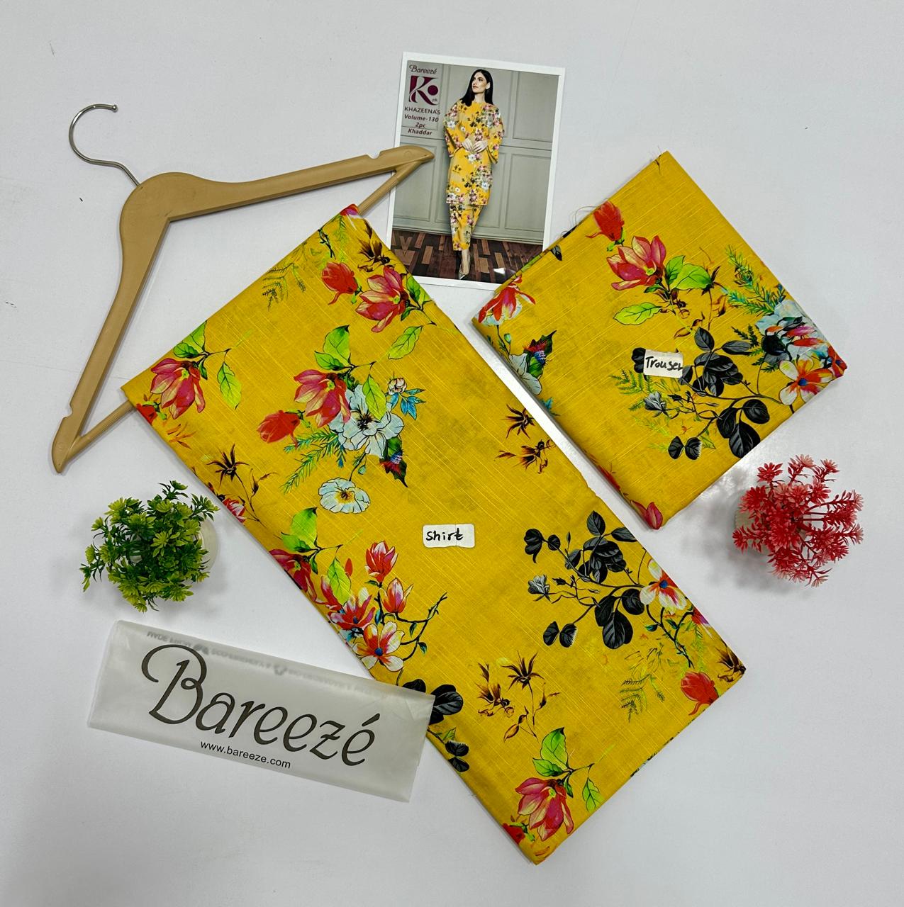 Bareeze Khadder 2 Pc Digital Printed All Over ( 8 Suits)A