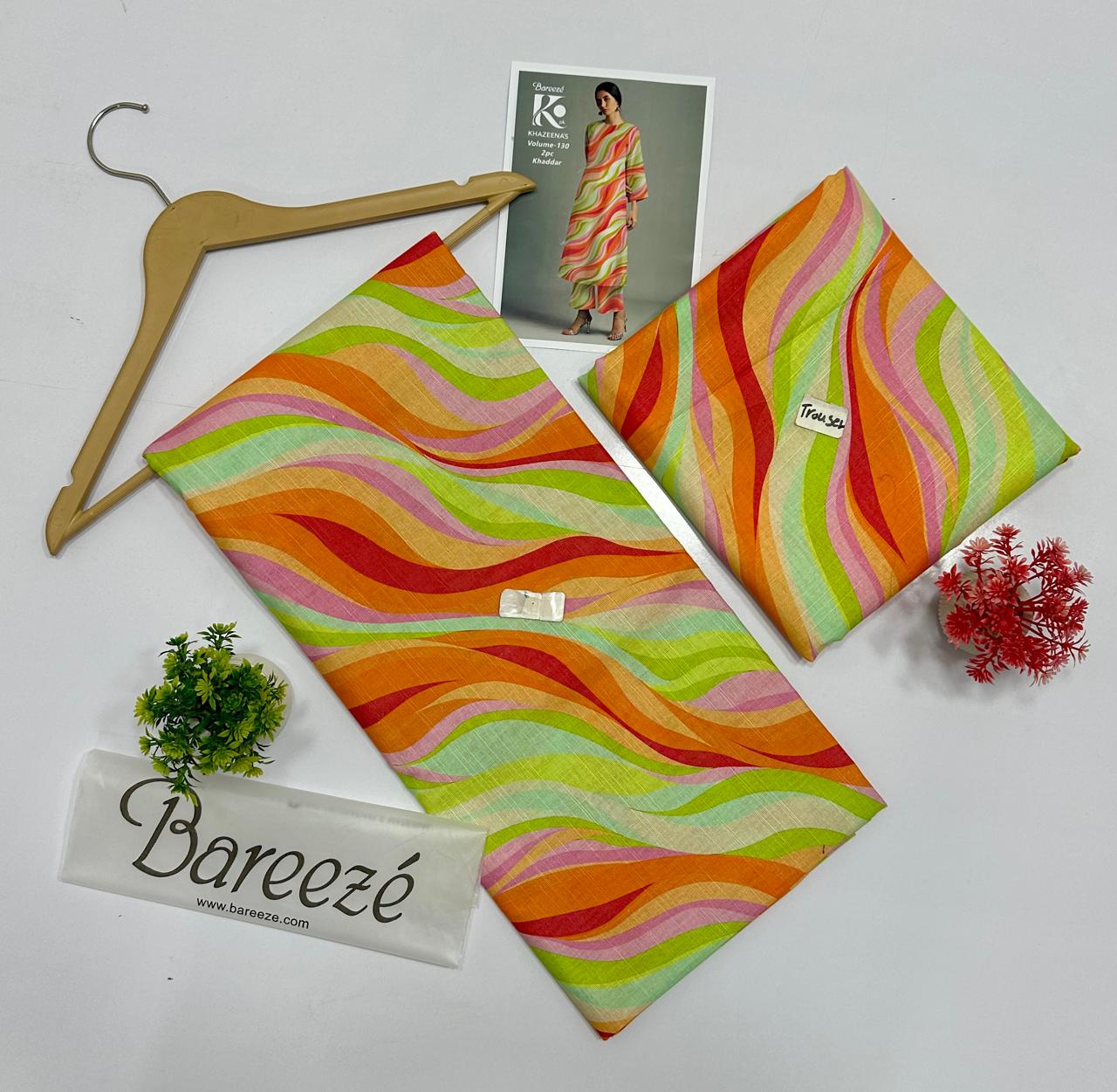 Bareeze Khadder 2 Pc Digital Printed All Over ( 15 Suits)